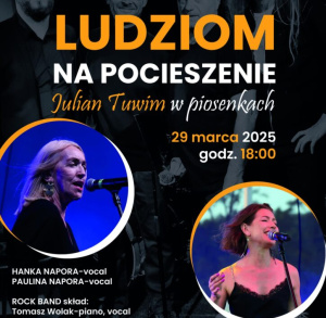 Koncert "Ludziom na pocieszenie. Julian Tuwim w piosenkach" w Pińczowie