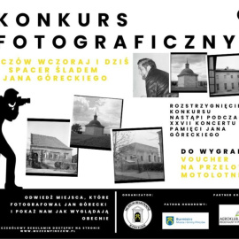 Konkurs fotograficzny - Pińczów wczoraj i dziś, spacer śladem Jana Góreckiego