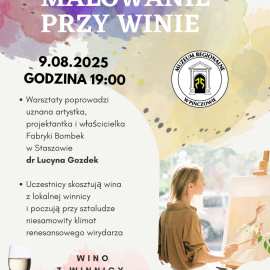 Malowanie przy winie Sierpień