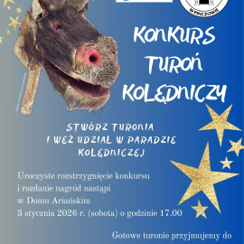 Konkurs Turoń Kolędniczy w Muzeum Regionalnym w Pińczowie