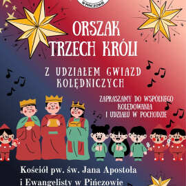 Orszak Trzech Króli z udziałem gwiazd kolędniczych