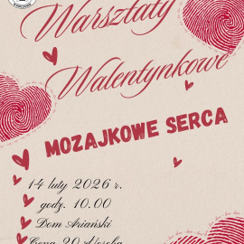 Warsztaty walentynkowe w Muzeum Regionalnym