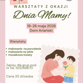 Warsztaty na Dzień Mamy w Muzeum Regionalnym