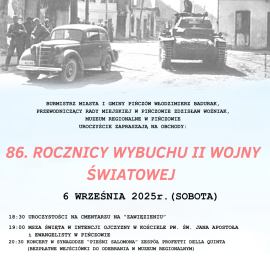 86 rocznica wybuchu II Wojny Światowej